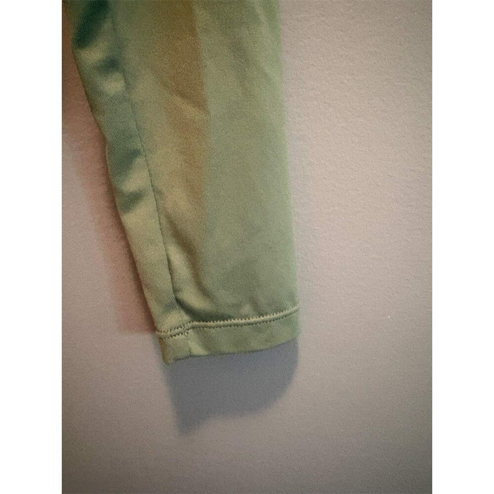 90 Degree by Reflex Top Womens Size M Sage Green Square Neck Long Sleeve - Picture 2 of 7